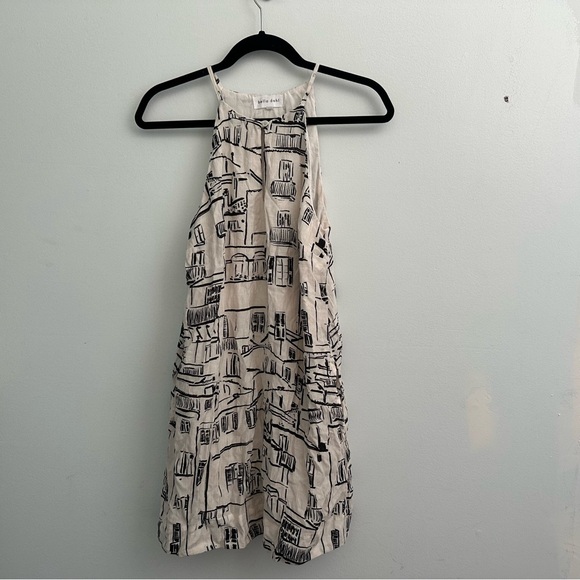 Bella Dahl Dresses & Skirts - Bella Dahl off-white high neck cut out dress